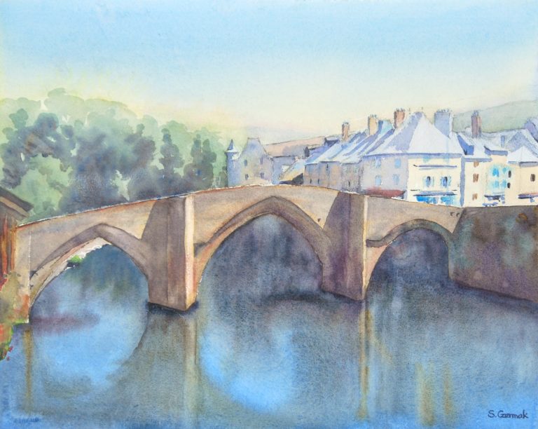 The Bridge, Espalion, Aveyron, SW France